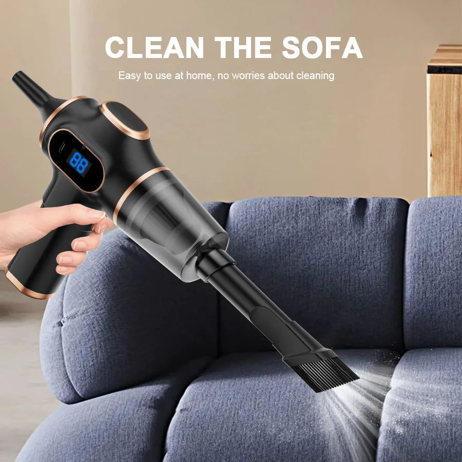 NEW ABS Wireless Car Vacuum Cleaner Home Appliance Sofa