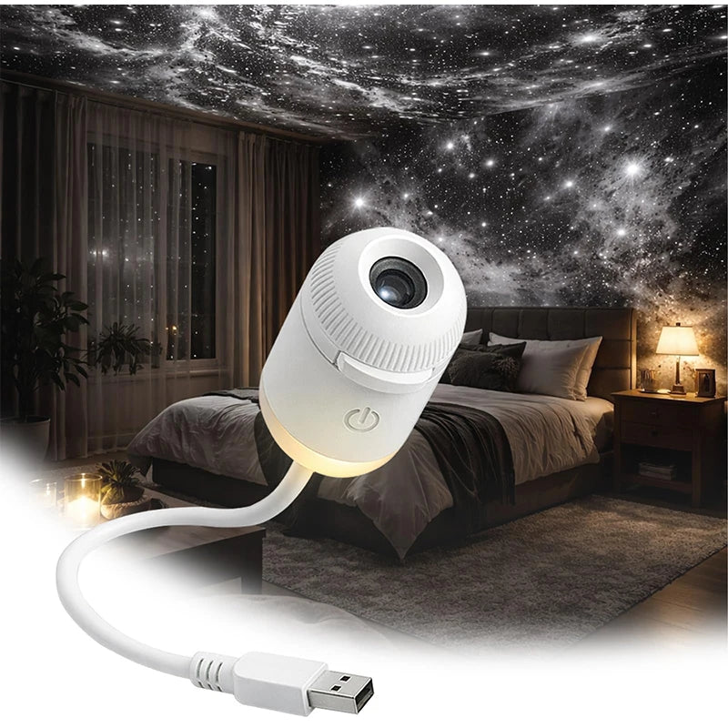 GalaxyGlow Mini Projector
