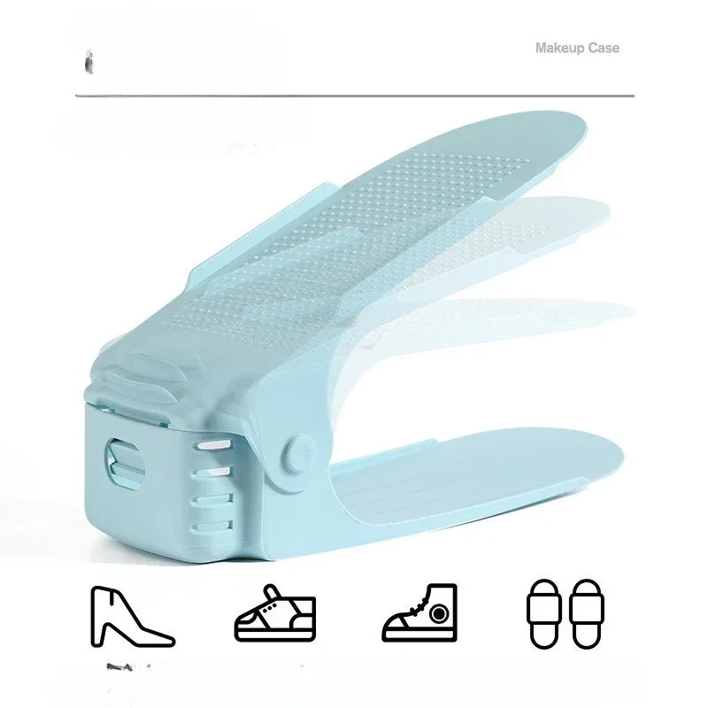 10Pcs Shoe Stacker Adjustable Shoe Slots Organizer Shoes