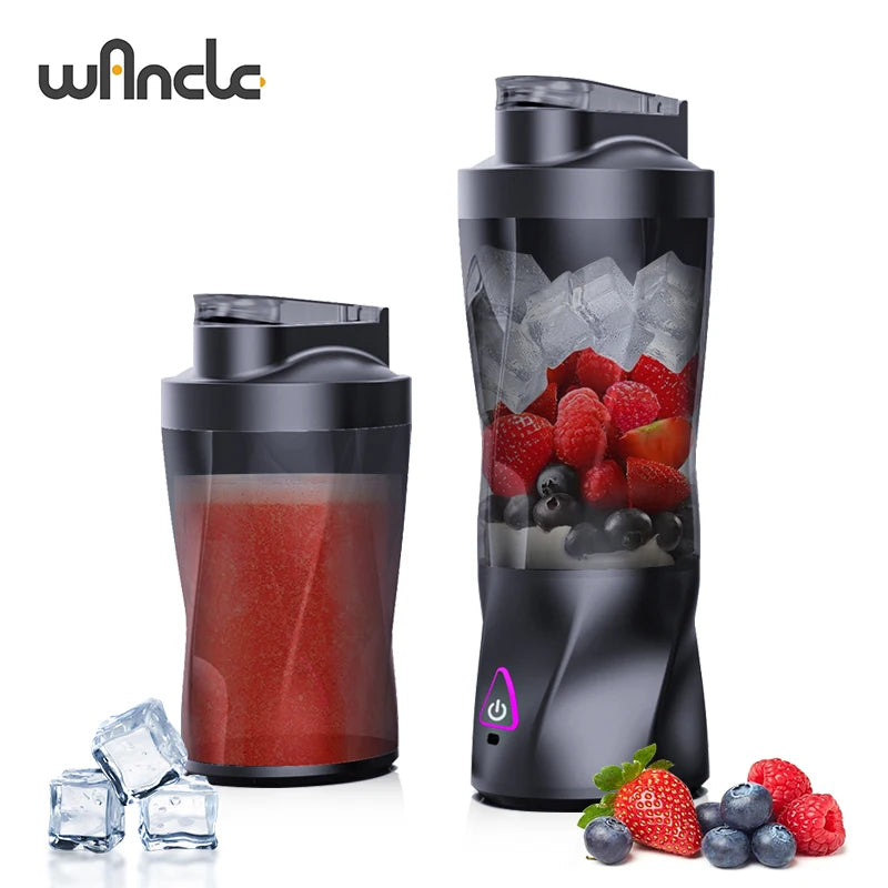 Electric Portable Juicer Fresh Fruit Mixer 700ML Multifunctional
